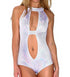 Lychee Harajuku Punk Summer Sexy Women Bodysuit Holographic Laser Hollow Out Sleeveless Bodysuits - ROUTINE FASHION